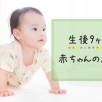 生後9ヶ月の赤ちゃんの成長